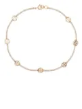 Tory Burch Miller logo-plaque choker necklace - Gold