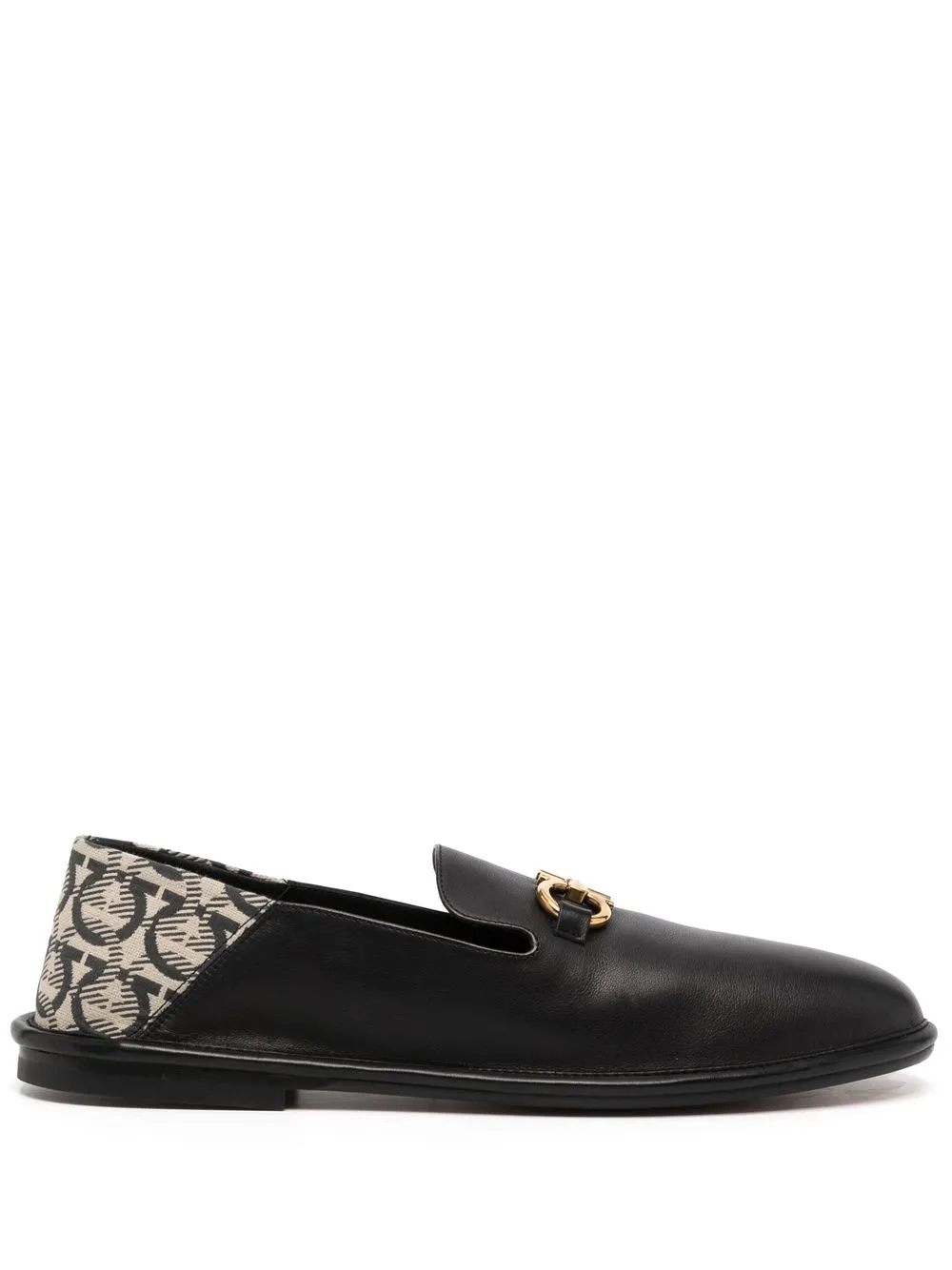

Ferragamo Alete J leather loafers - Black