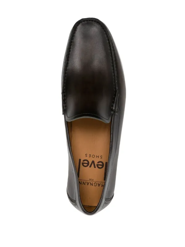 Magnanni ブラウンレザー ローファー Magnanni レザーローファー | ブラウン | FARFETCH JP
