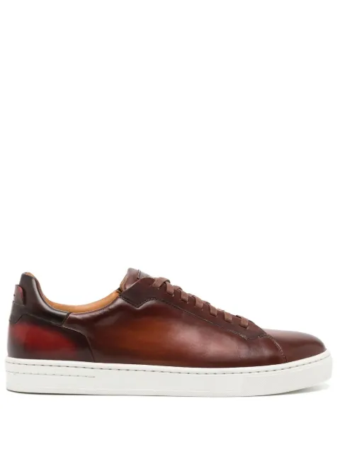 Magnanni leather low-top sneakers