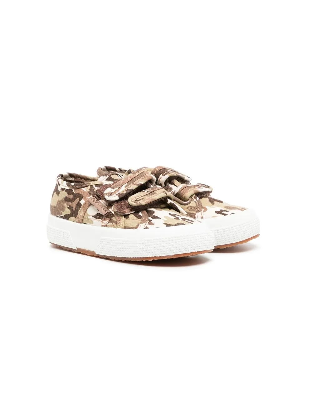 

Superga Kids 2750 Straps Camo Ripstop trainers - Green