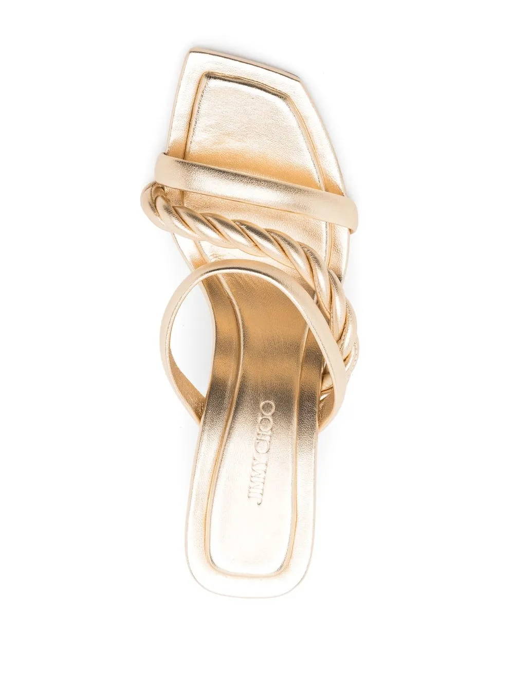 Jimmy Choo Diosa 90mm sandals Gold