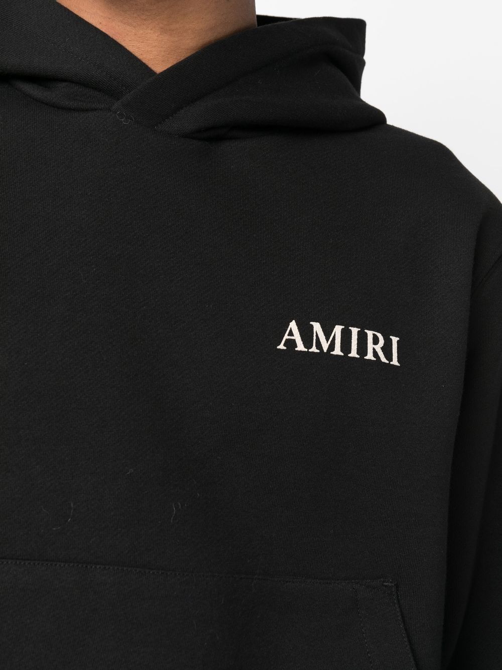 image 5 of amiri logo印花連帽衫