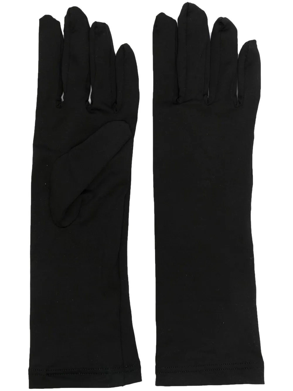 

VTMNTS barcode-print gloves - Black
