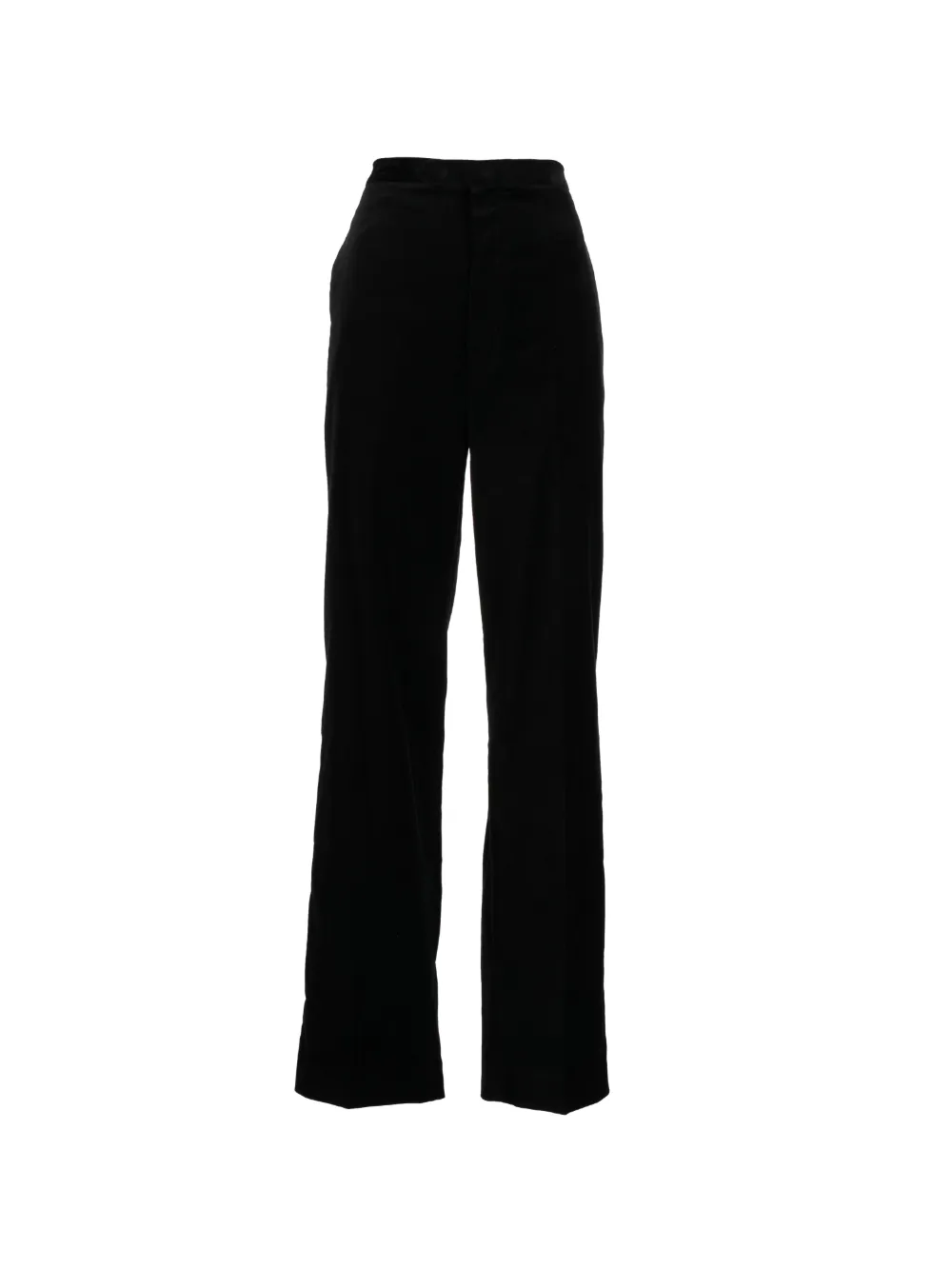  Anouki High-waisted Straight-leg Trousers - Black 
