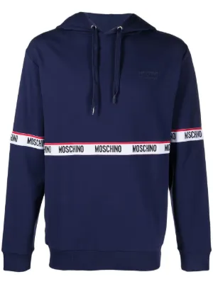 Moschino tape hoodie hot sale