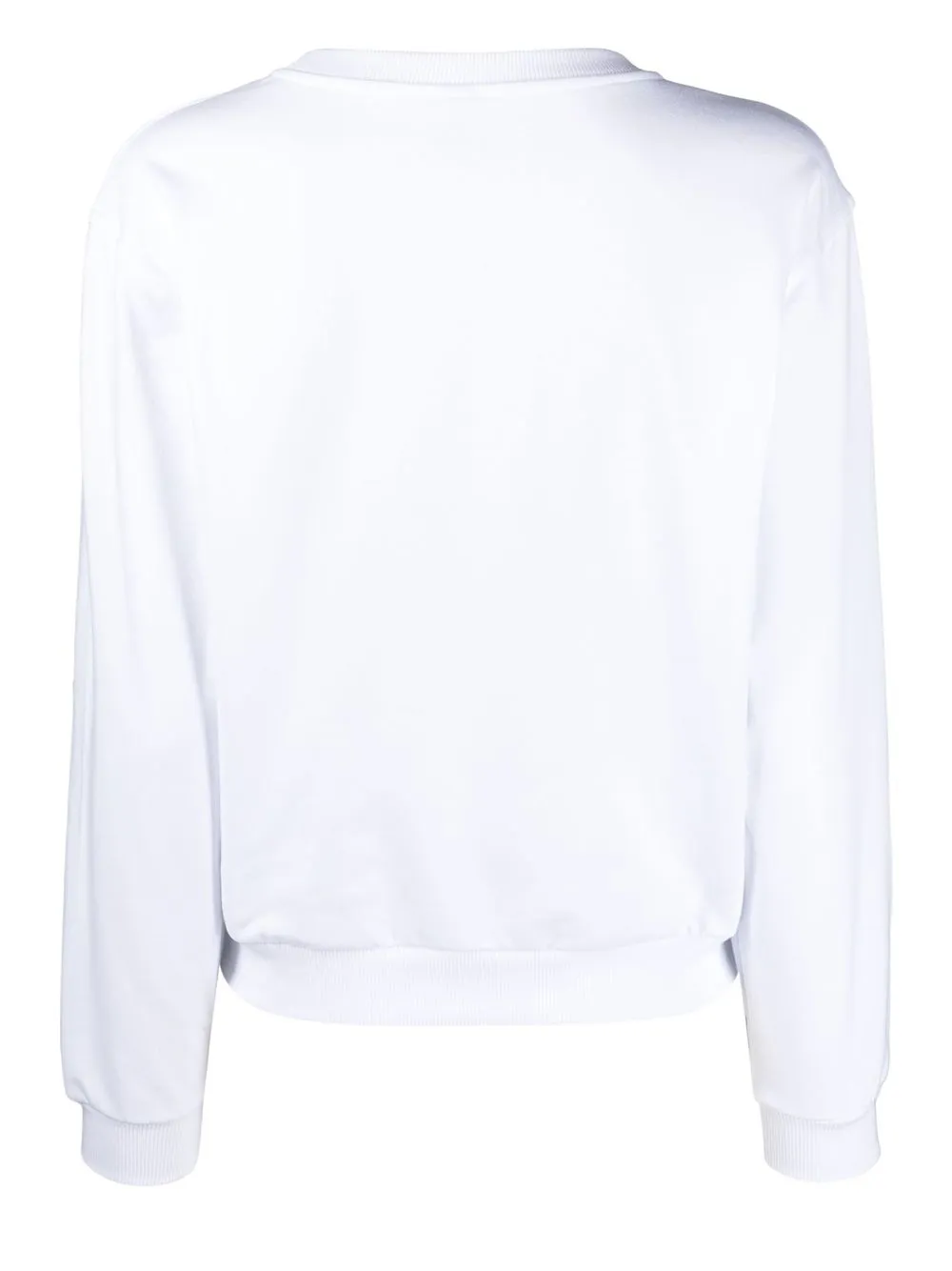 Moschino Sweater met teddybeerprint - Wit