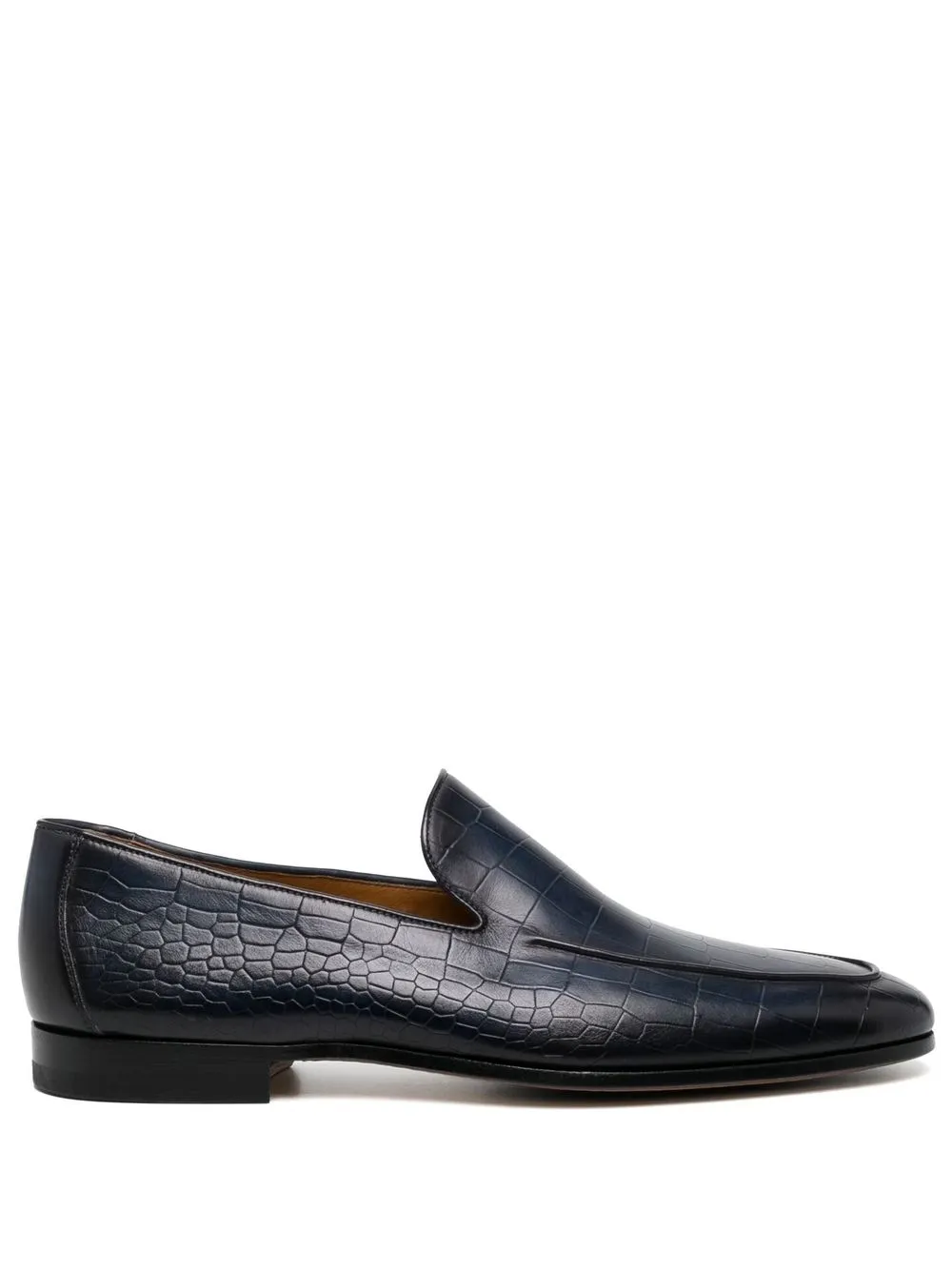 

Magnanni leather slip-on loafers - Blue