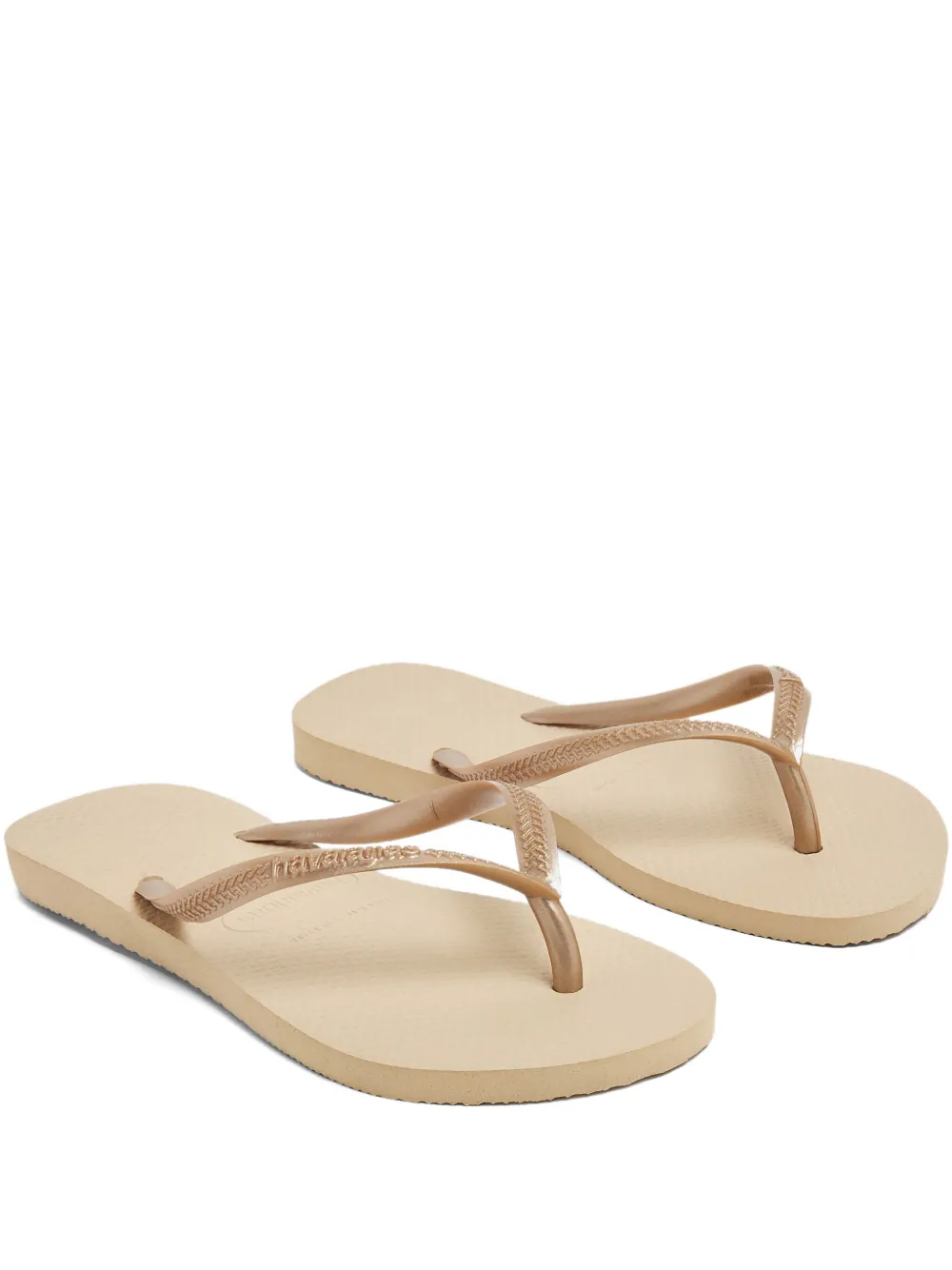 Havaianas Slim metallic teenslippers Goud