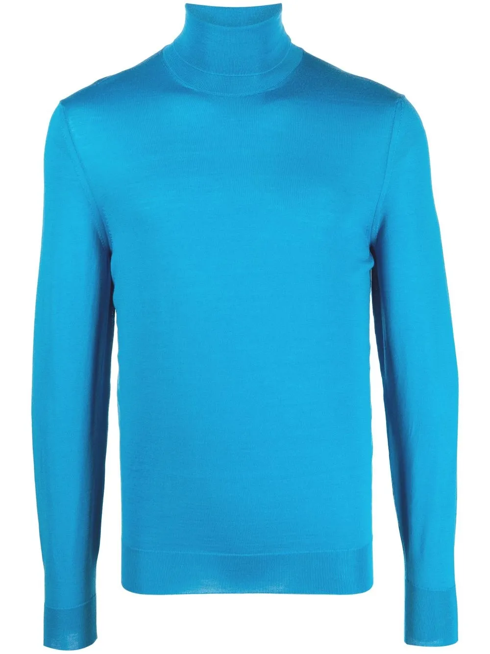 

Drumohr high-neck merino wool jumper - Blue