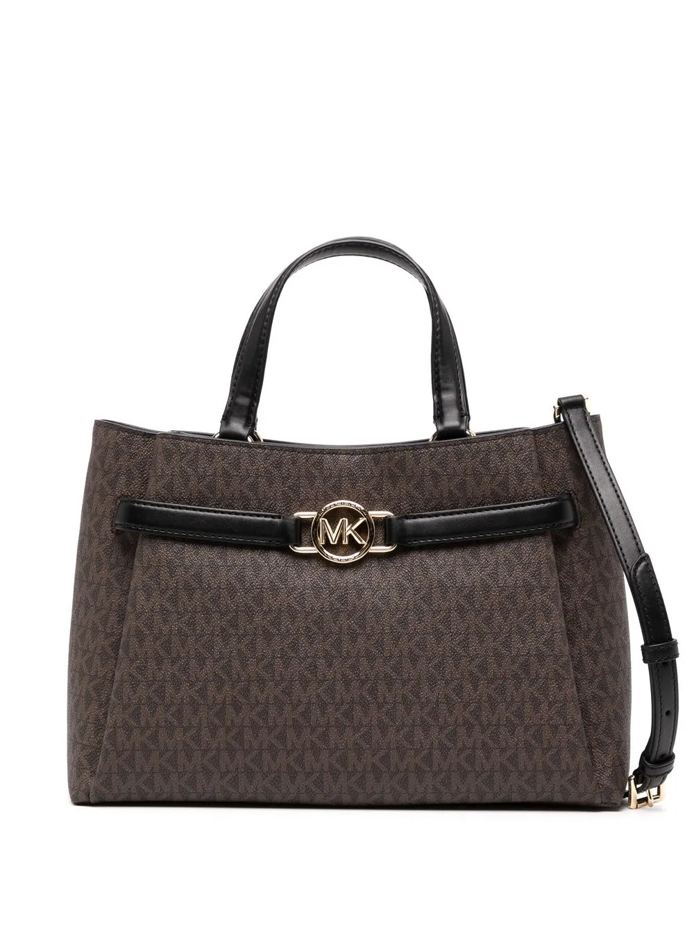 

Michael Michael Kors Angelina monogram tote bag - Brown