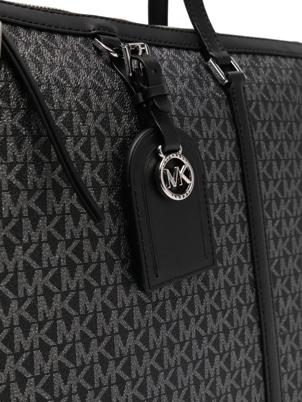 Michael Michael Kors Large Heritage Tote Bag In Black