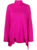 Valentino Garavani draped roll-neck jumper - Pink