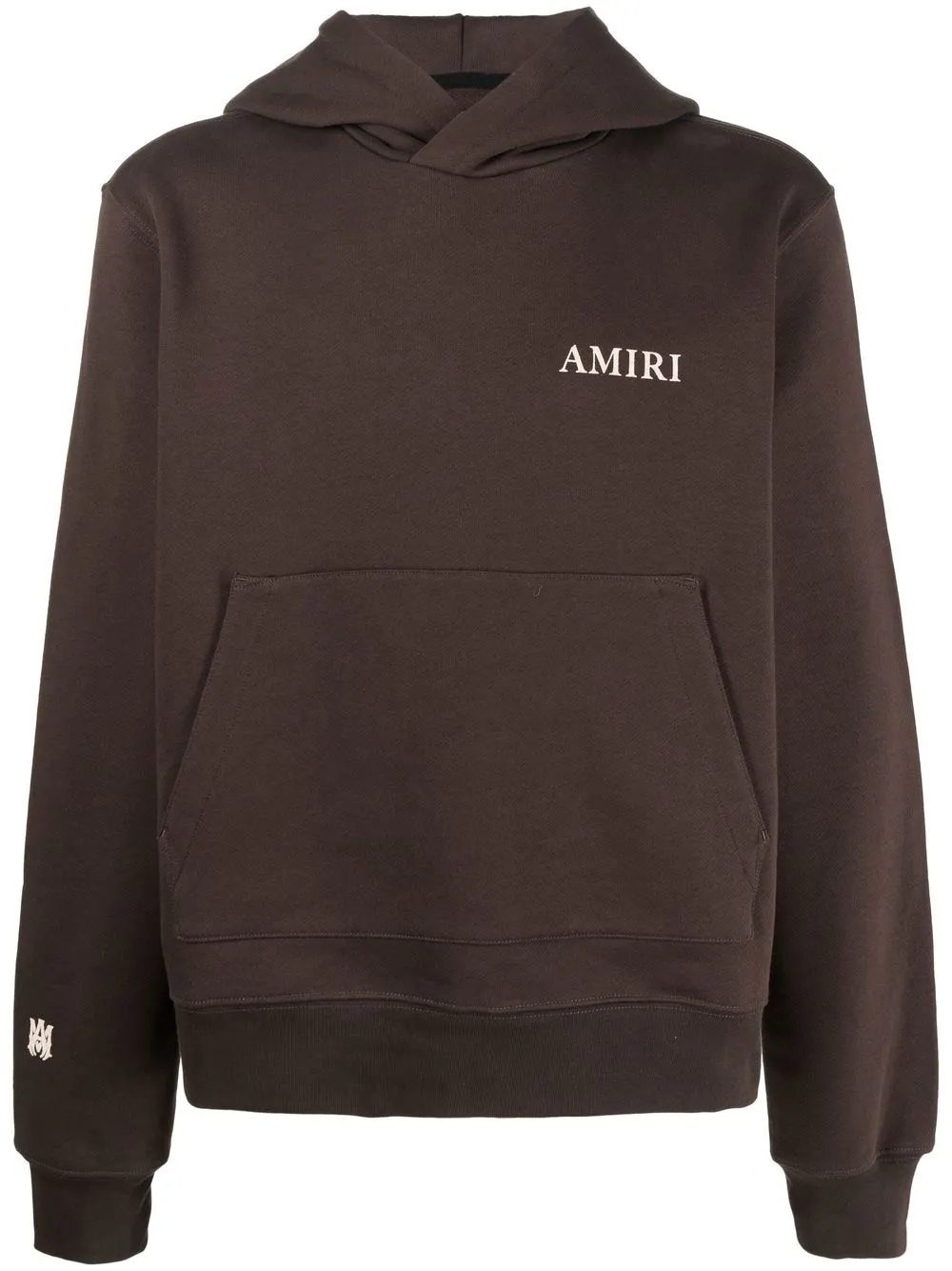 

AMIRI hoodie con logo estampado - Marrón