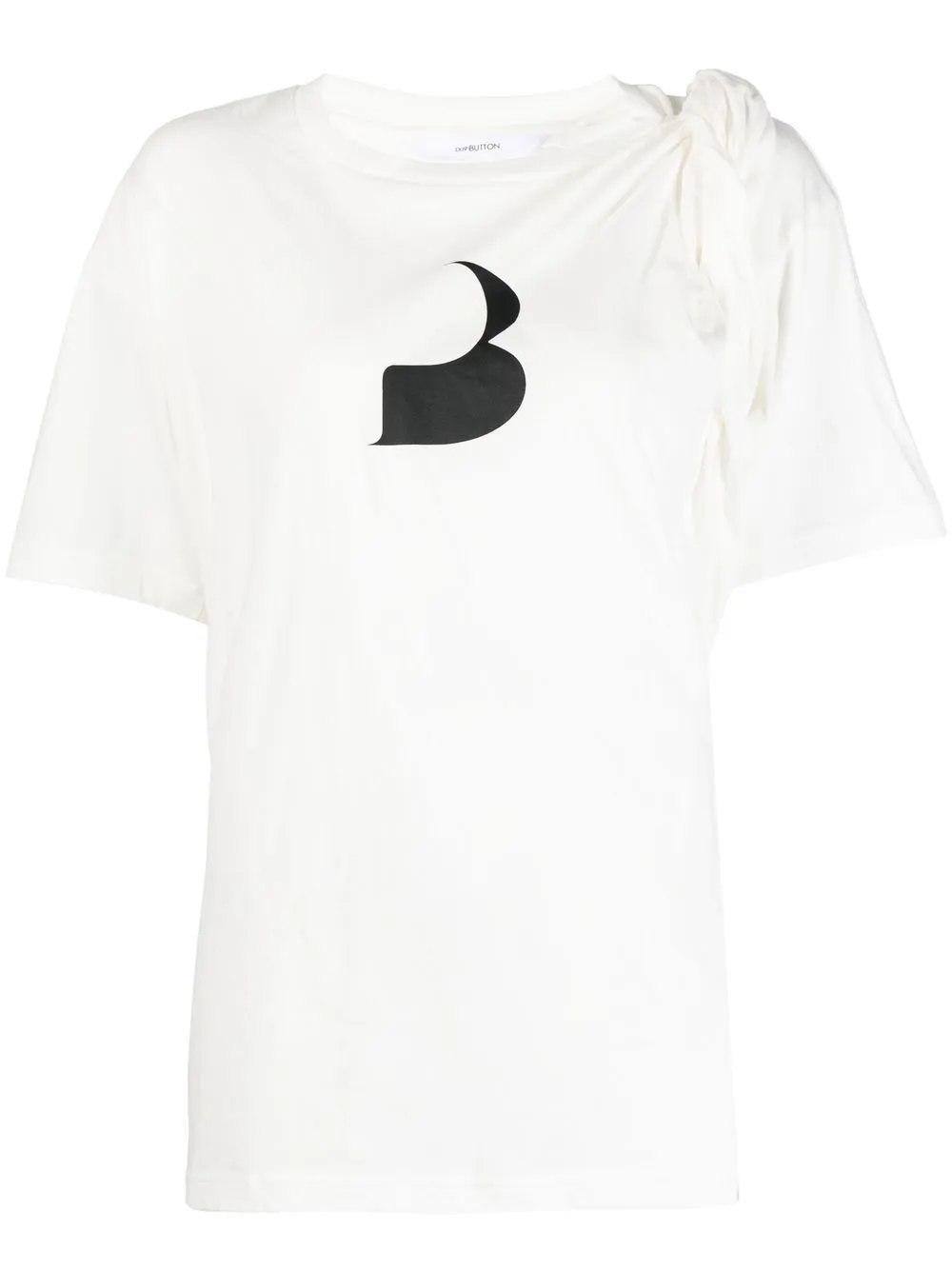 

pushBUTTON playera con logo estampado - Blanco