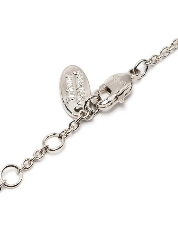 Vivienne Westwood シルバー チェーンブレスレット Vivienne Westwood ヴィヴィアンウエストウッド オーブ チェーン