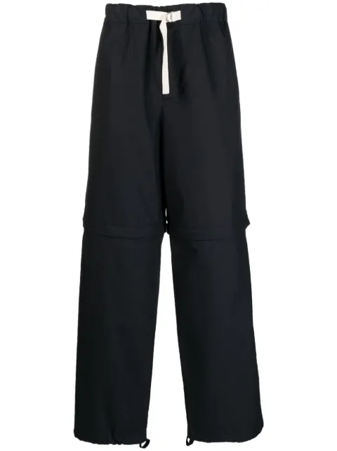 Jil Sander loose-fit drawstring trousers