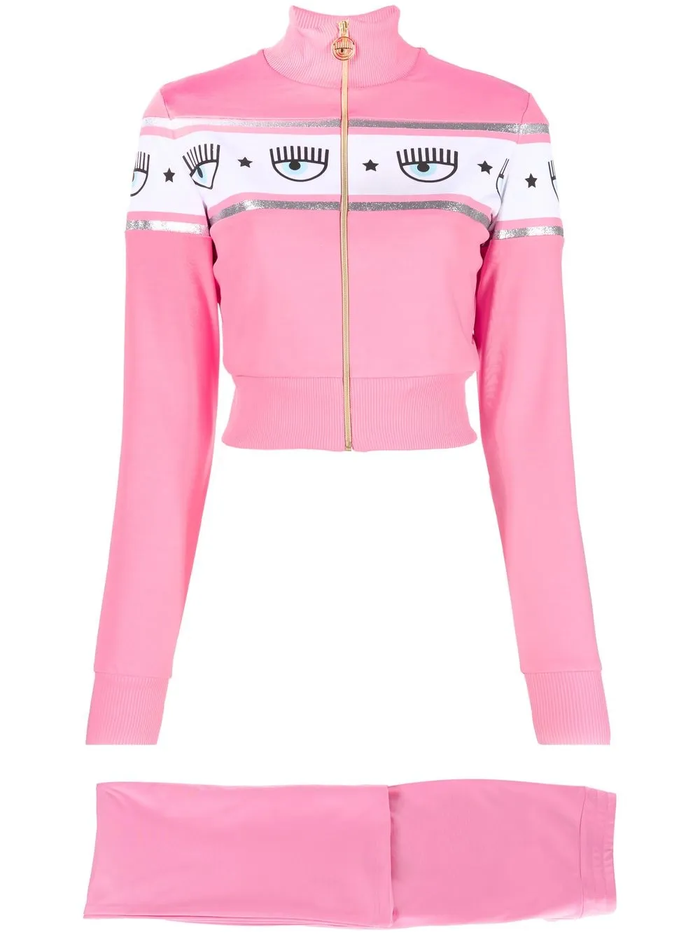 

Chiara Ferragni Logomania tracksuit set - Pink
