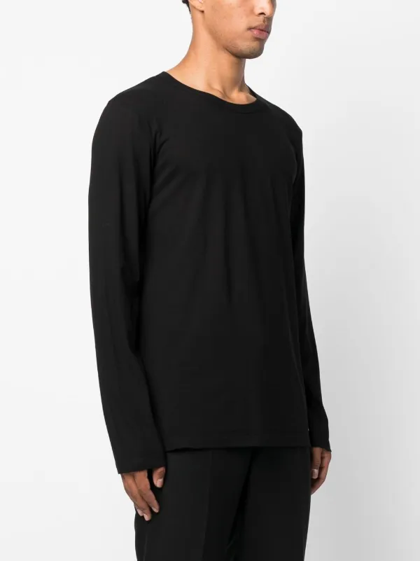 ★ JIL SANDER ロングTシャツ　M ★ Jil Sander ロングTシャツ | ブラック | FARFETCH JP