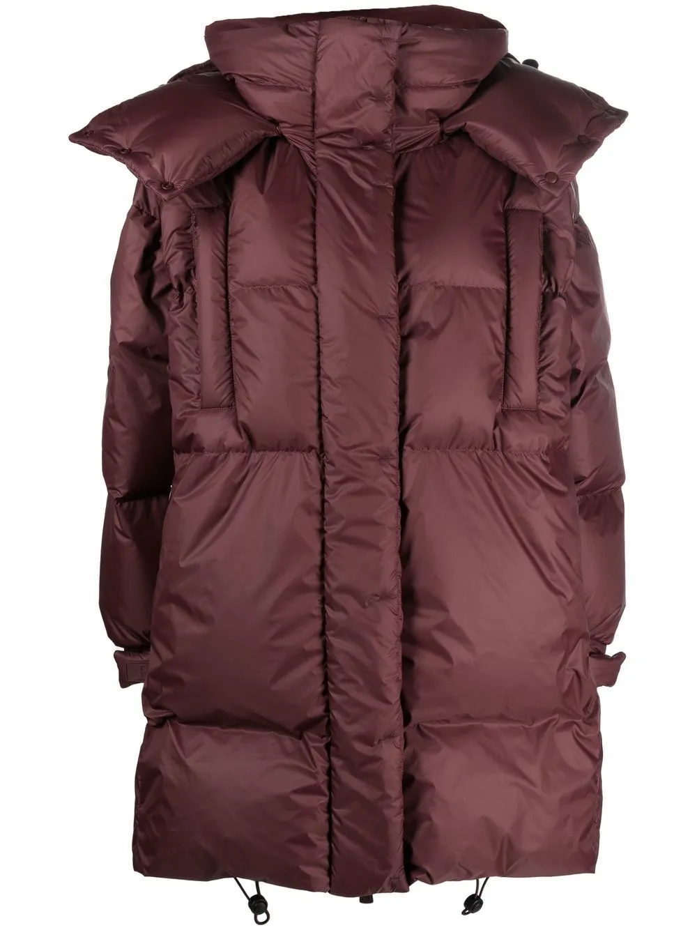 

Bacon zip-up padded jacket - Red