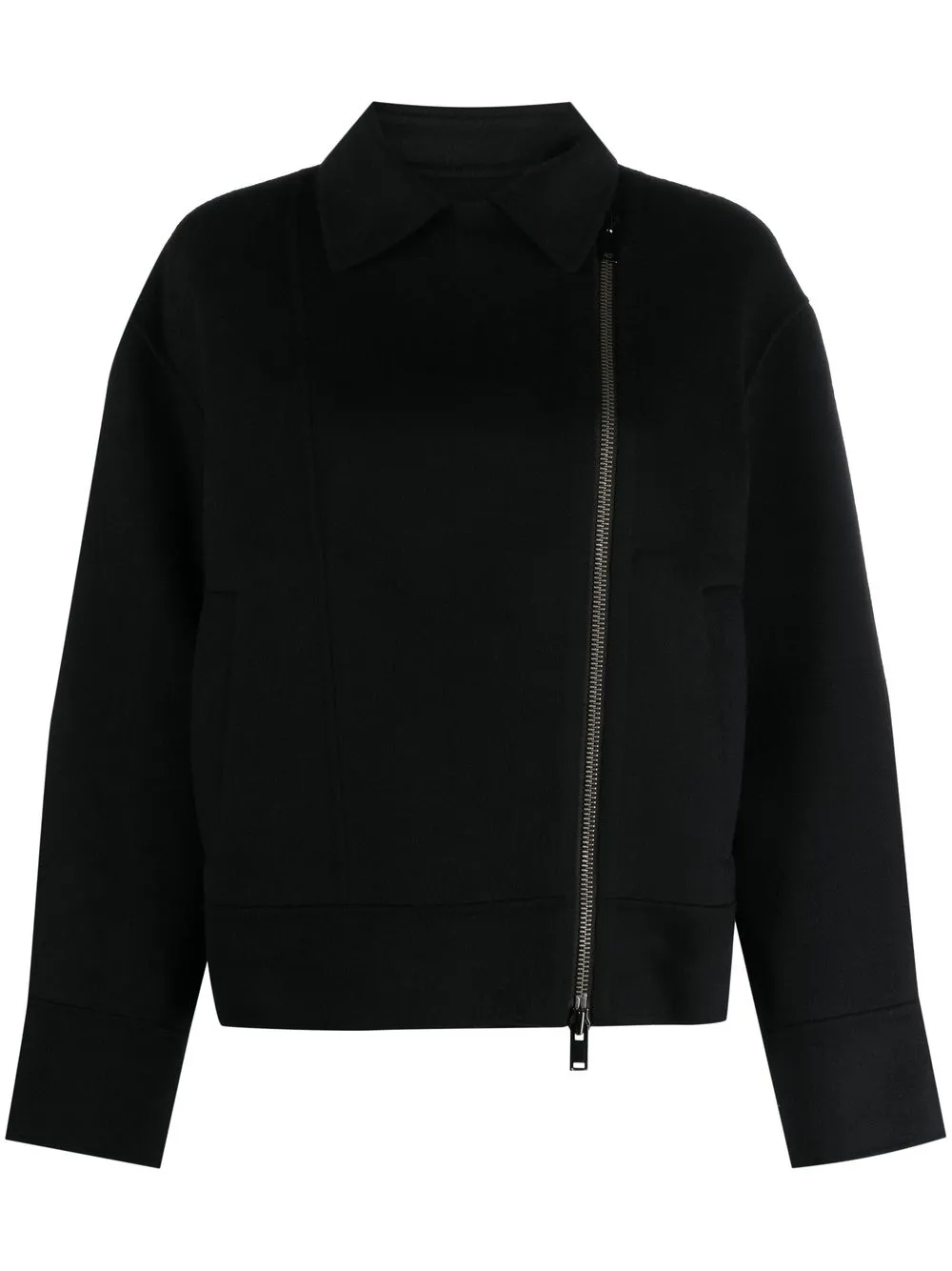 

Theory zipped biker jacket - Black