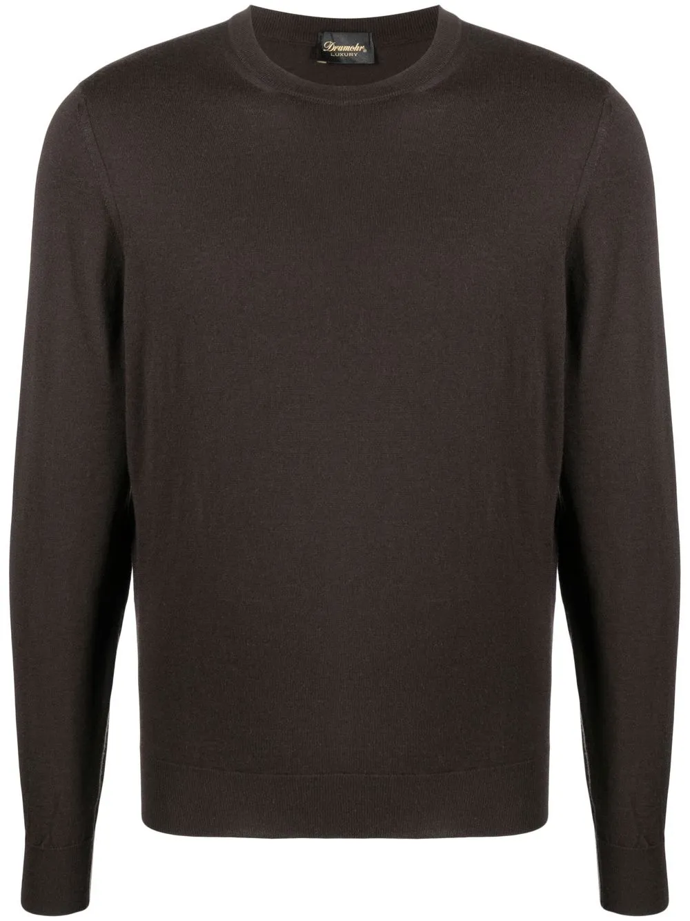 

Drumohr crew-neck cashmere jumper - Brown