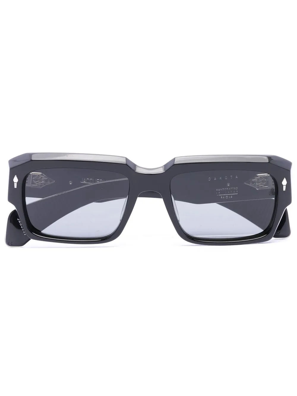 

Jacques Marie Mage tinted square-frame sunglasses - Black