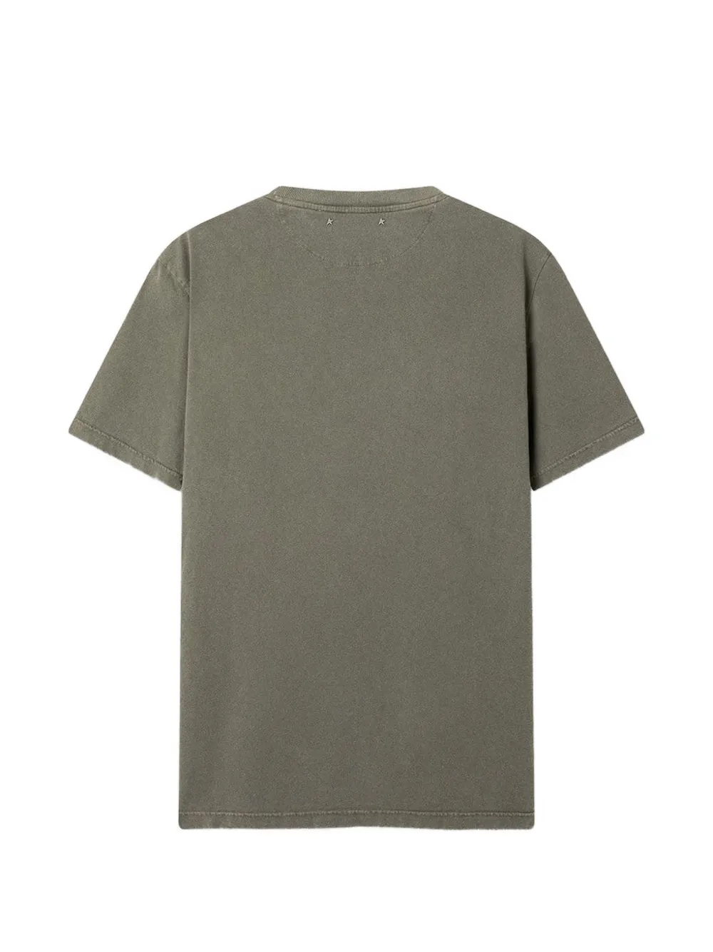 Golden Goose logo-print Cotton T-shirt | Green | FARFETCH