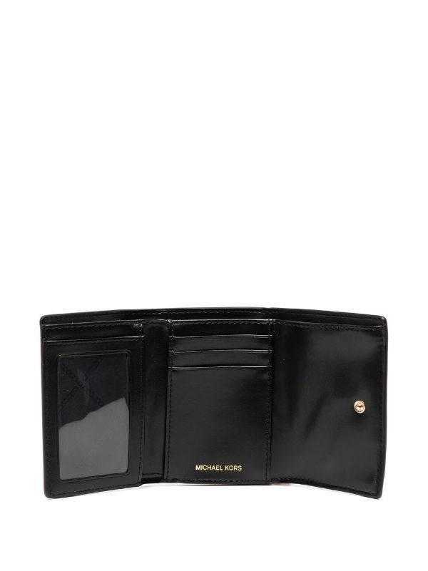 Michael Kors logo-plaque Zip Wallet - Farfetch