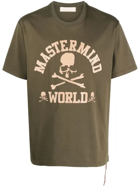 Mastermind World logo-print T-shirt