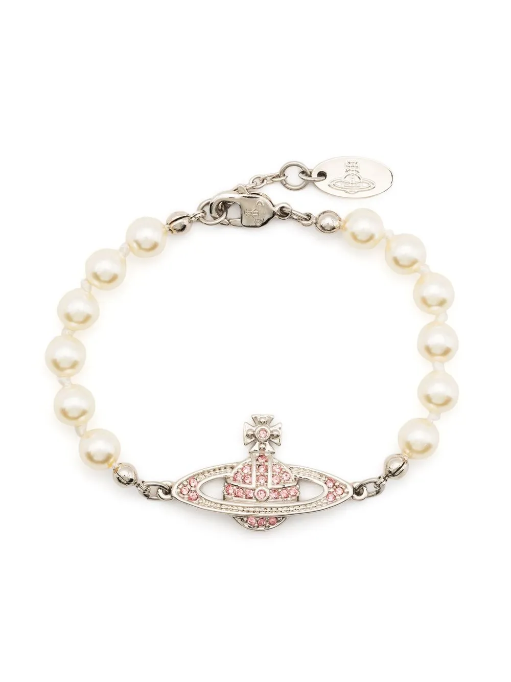 

Vivienne Westwood Mini Bas Relief bracelet - Neutrals