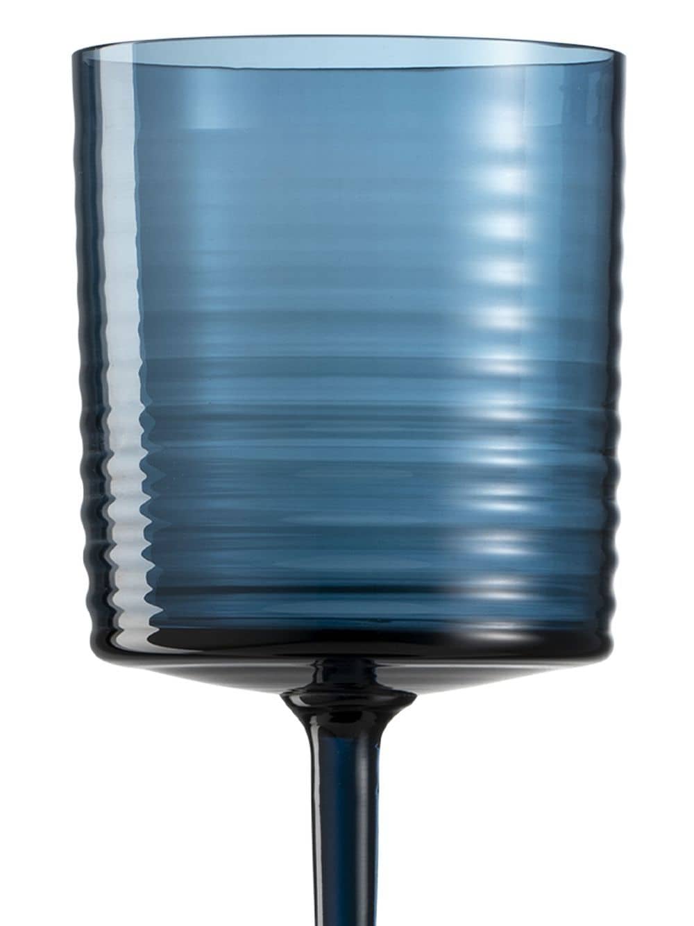 Shop Nasonmoretti Gigolo Water Glass In Blau