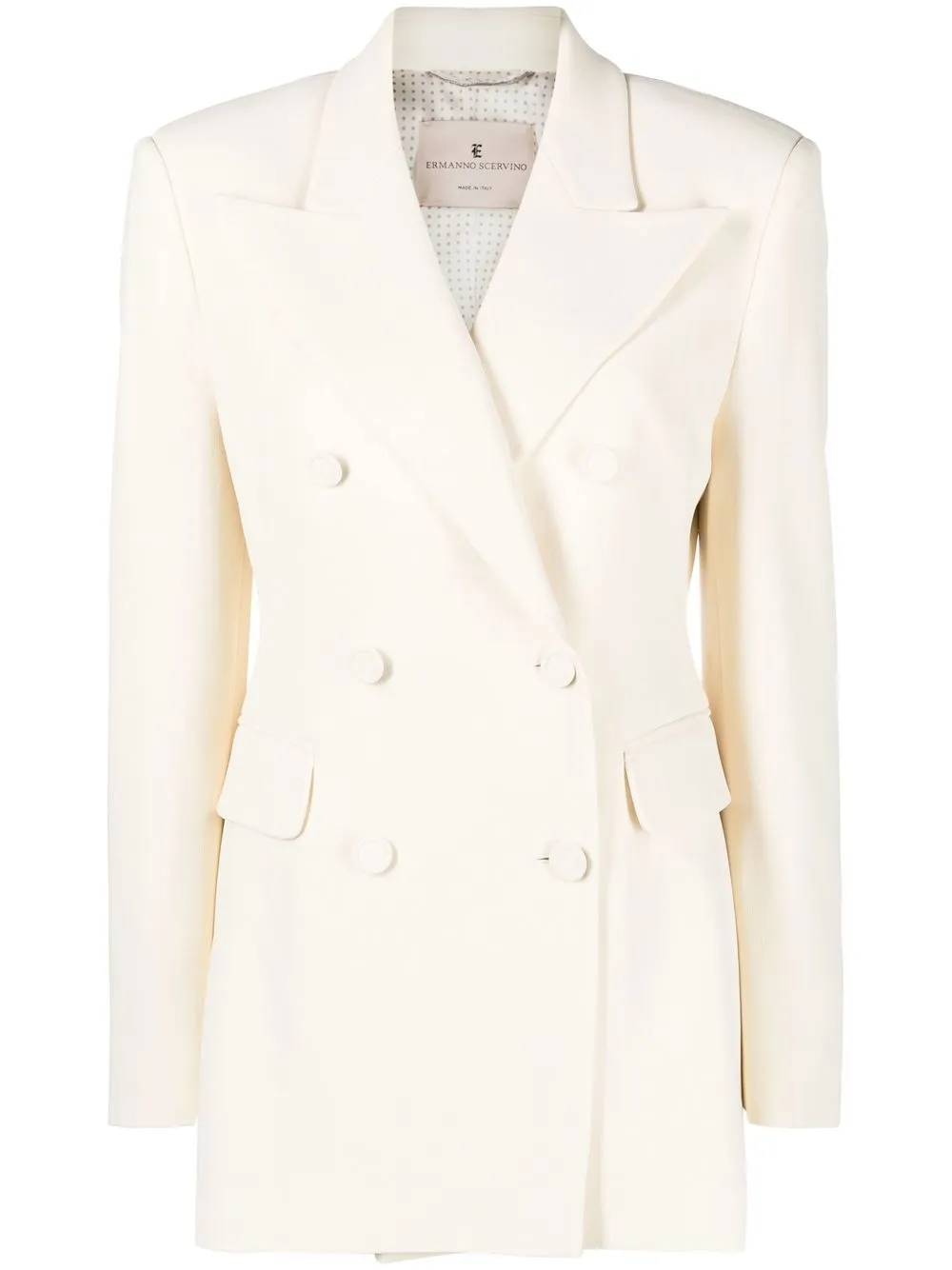 

Ermanno Scervino blazer con doble botonadura - Neutro