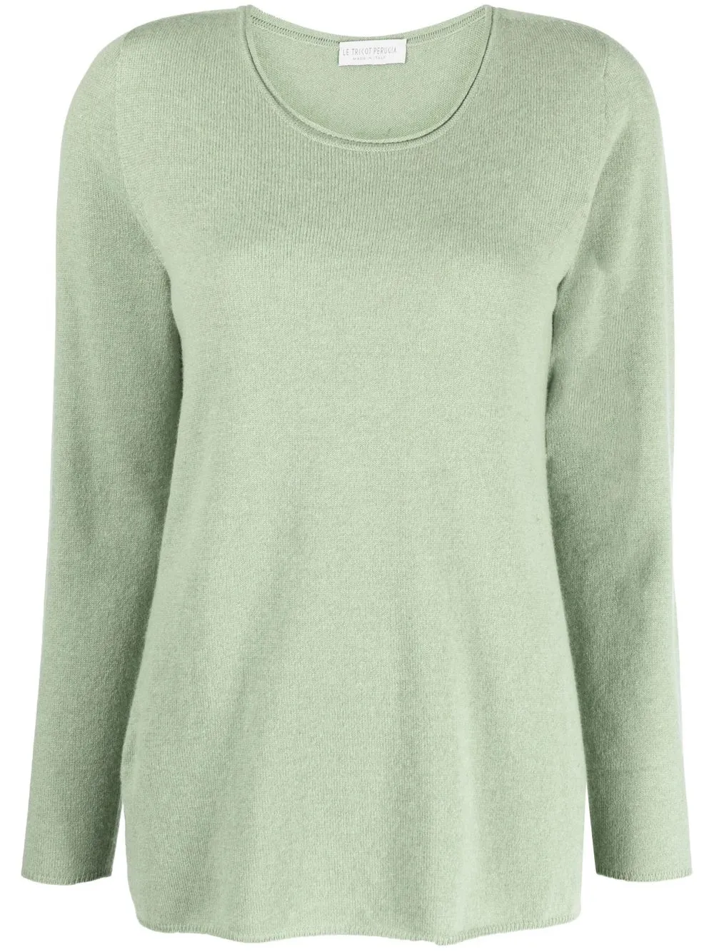 

Le Tricot Perugia crew-neck long-sleeve jumper - Green