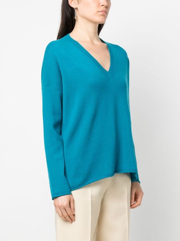 Halogen v neck cashmere clearance sweater