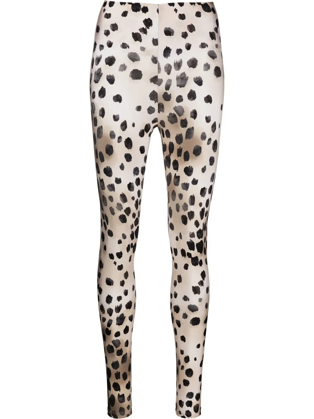 

THE ANDAMANE animal-print high-waisted leggings - Brown