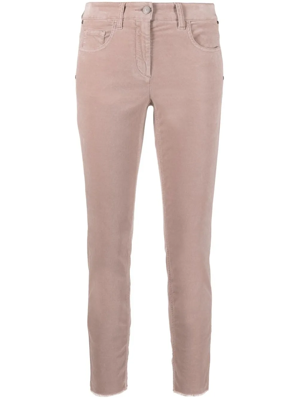 

Luisa Cerano raw-cut hem jeans - Pink