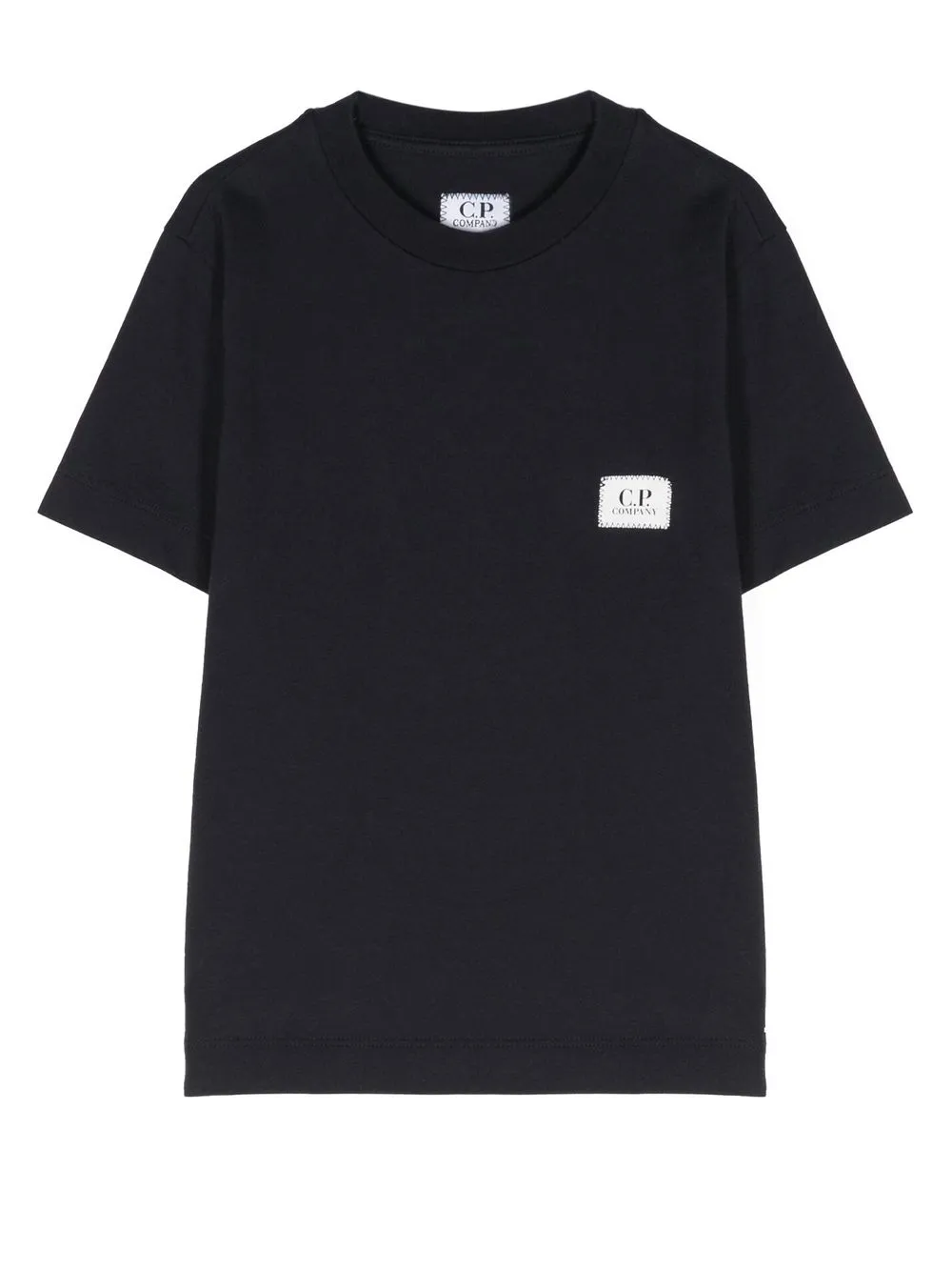 

C.P. Company Kids logo-patch T-shirt - Blue