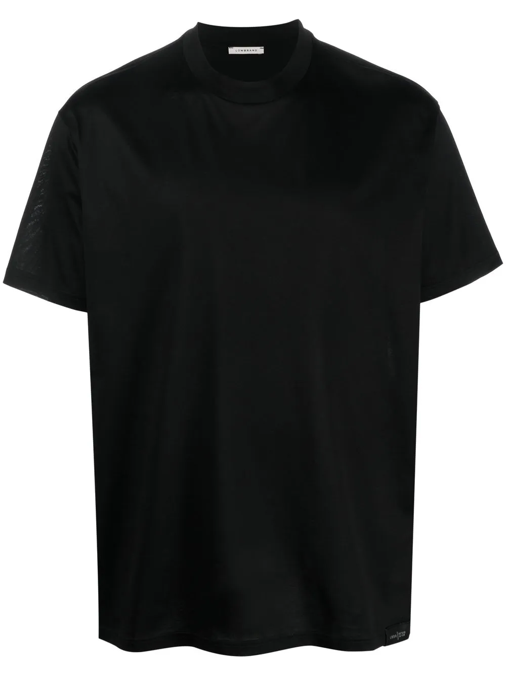 

Low Brand logo-patch short-sleeve T-shirt - Black