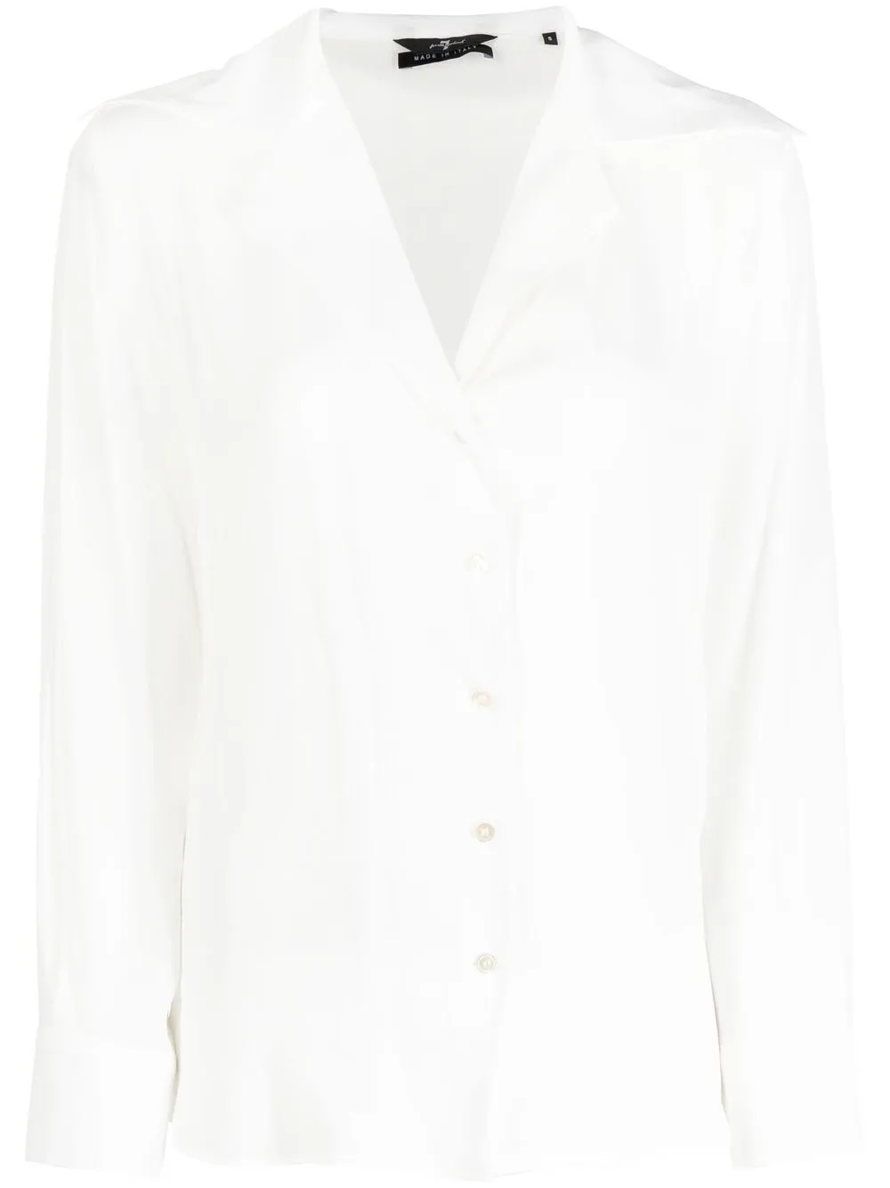

7 For All Mankind v-neck blouse - White