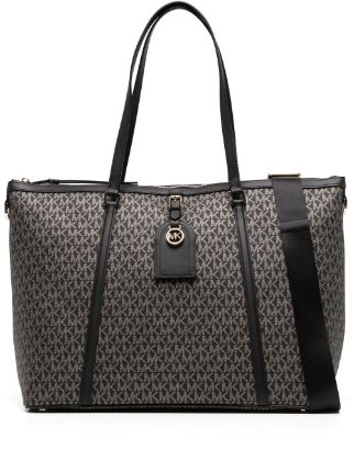 Michael Michael Kors monogram-pattern Large Tote Bag - Farfetch