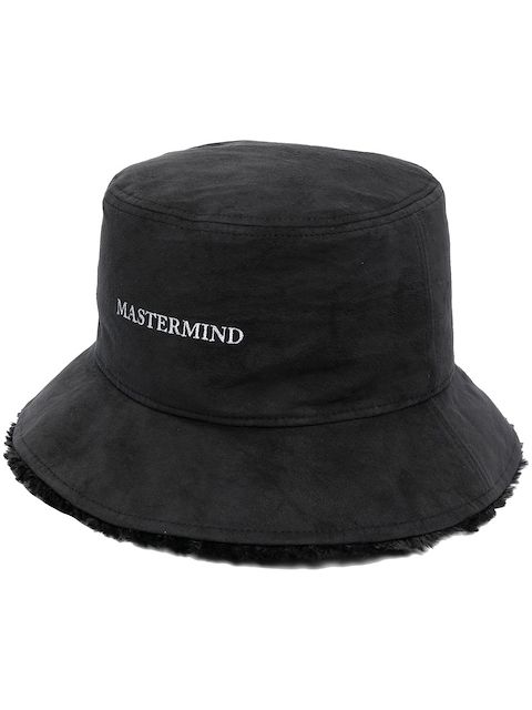 Mastermind Japan logo-embroidered bucket hat