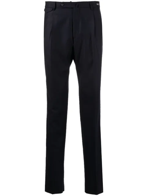 Tagliatore tailored virgin wool trousers
