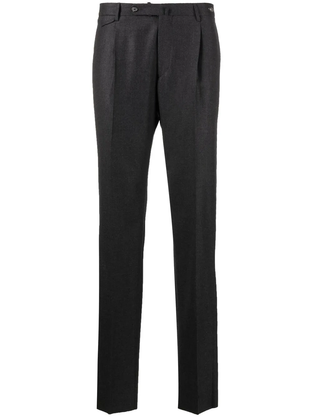 

Tagliatore tailored virgin wool trousers - Grey