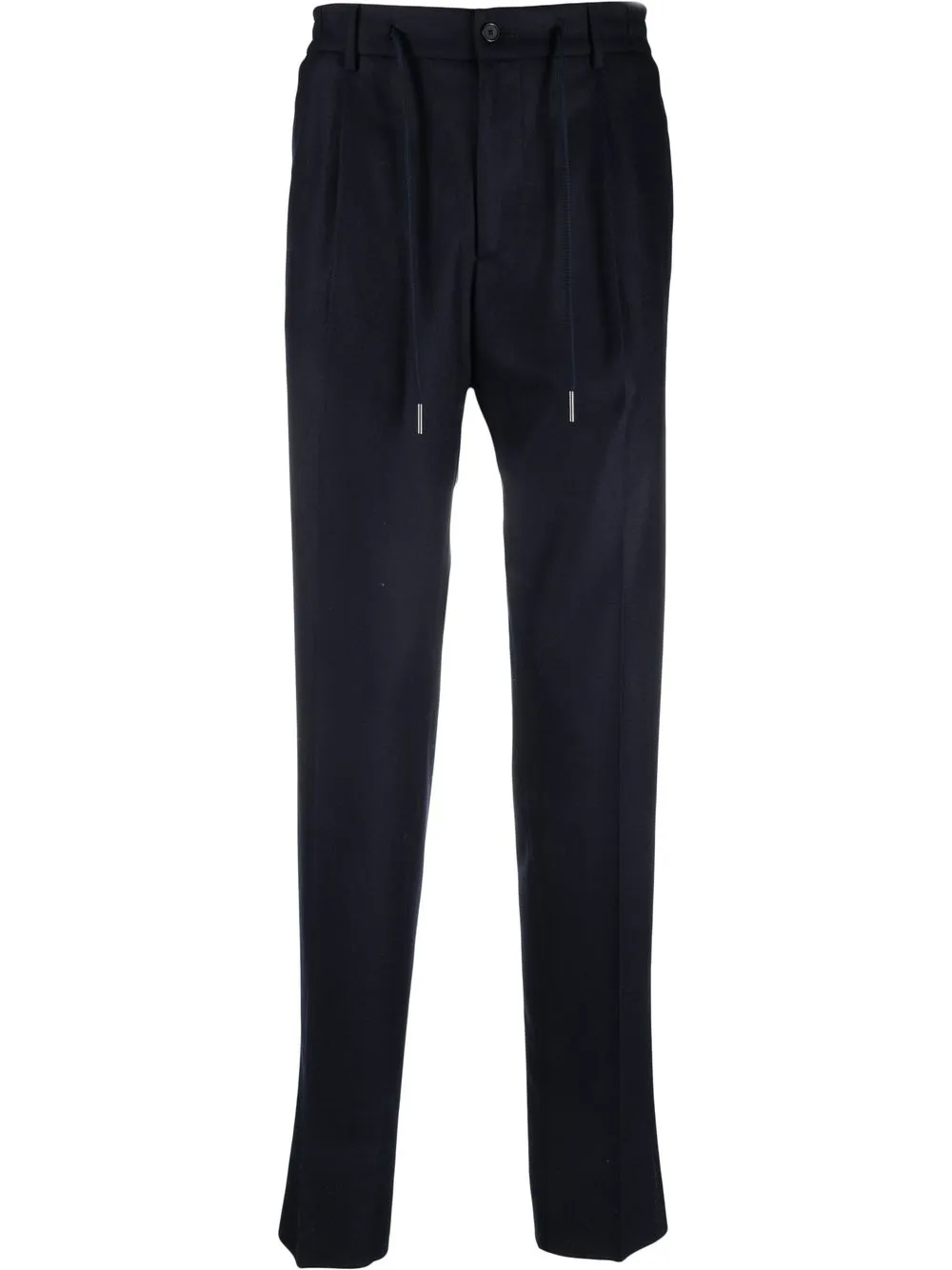 Tagliatore drawstring tailored trousers - Blue