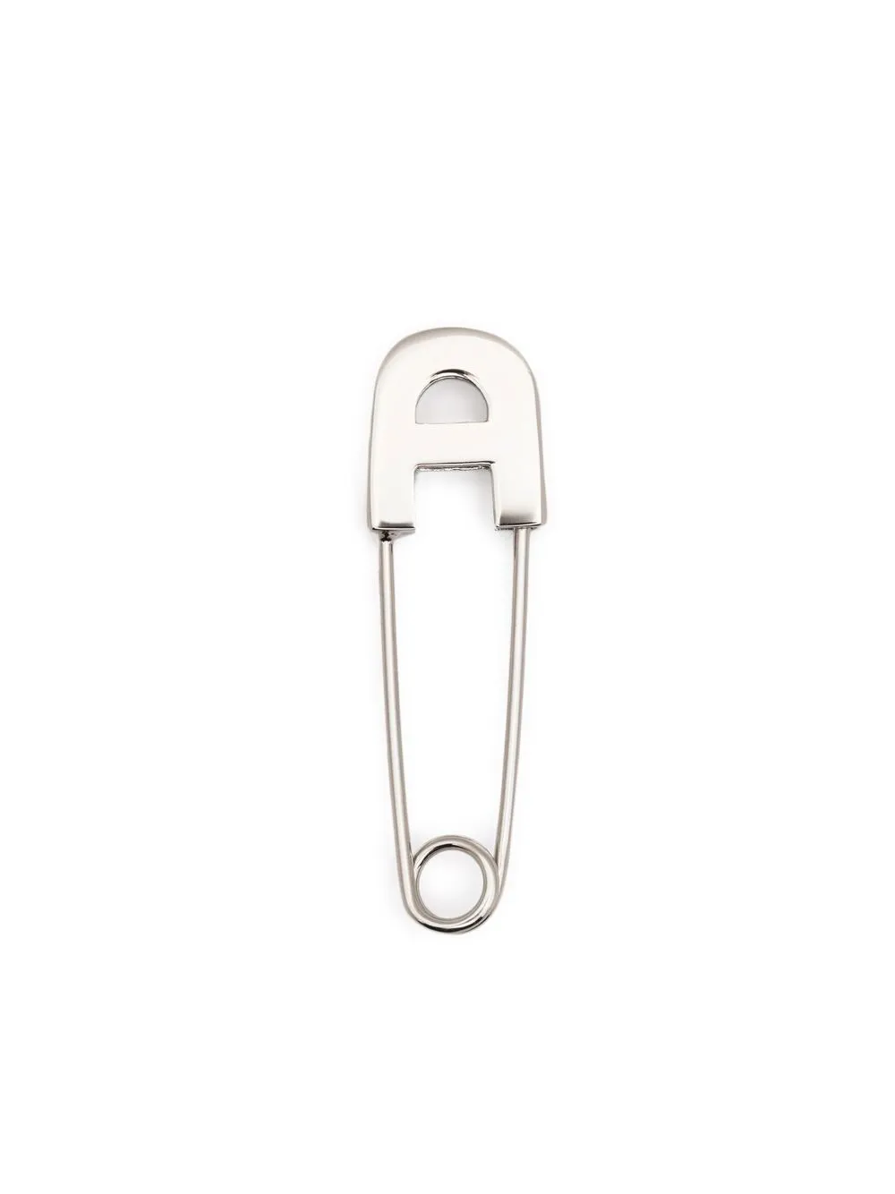 

AMBUSH arete A Safety Pin Pierce - Plateado