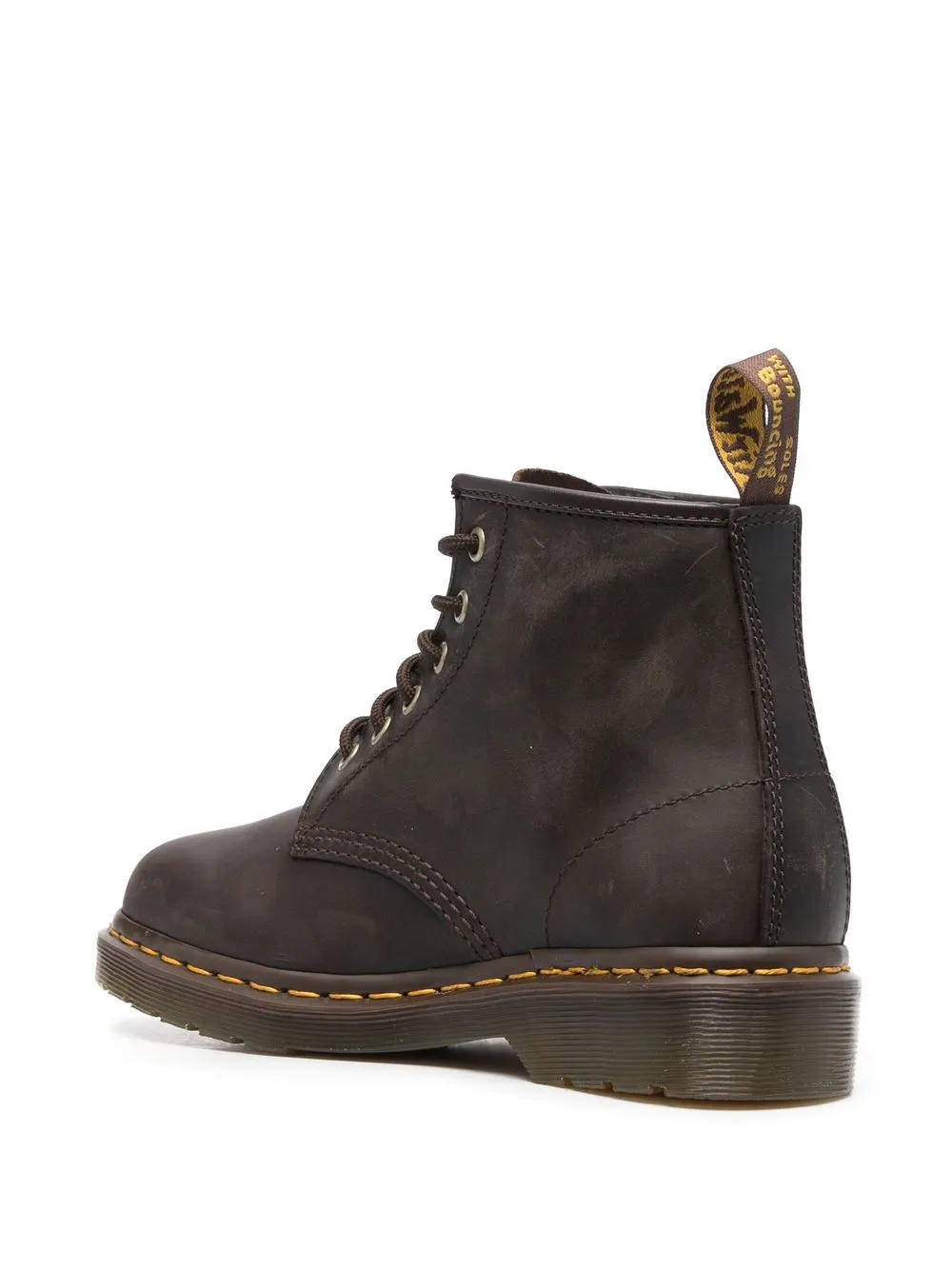Dr. Martens' 1460 Pascal Lace-up Leather Boots In Braun