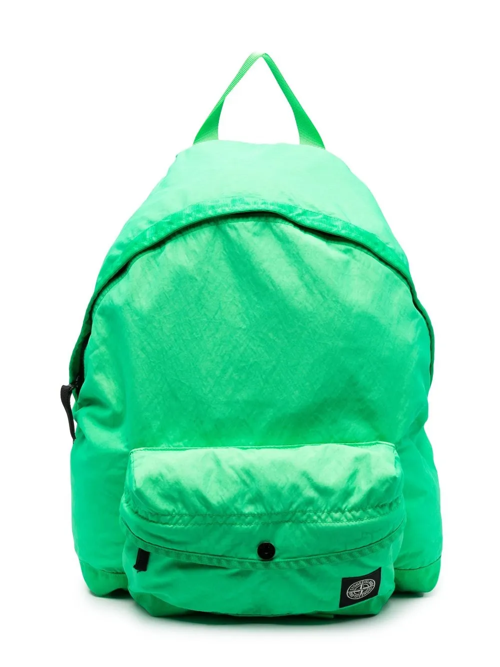 

Stone Island Junior mochila con parche del logo y cierre - Verde