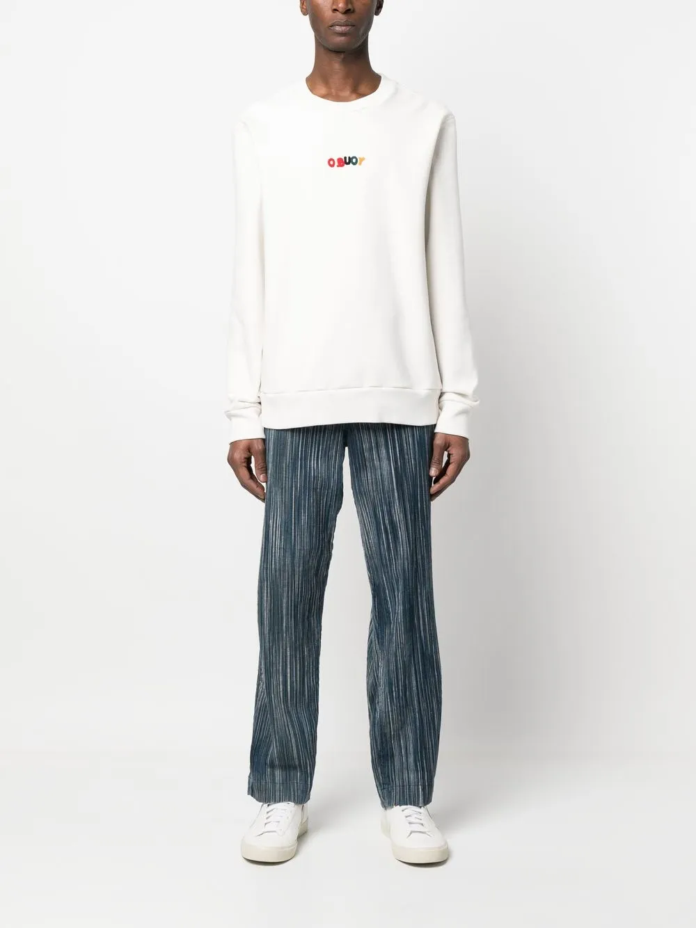 Orlebar Brown Sweater met print - Wit