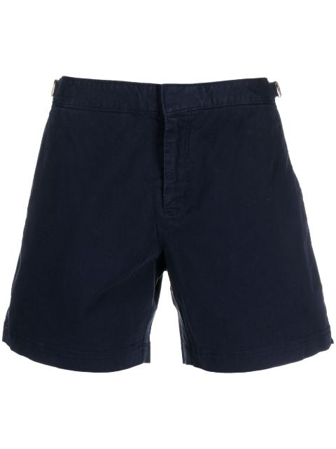 Orlebar Brown buckle-fastening cotton shorts 
